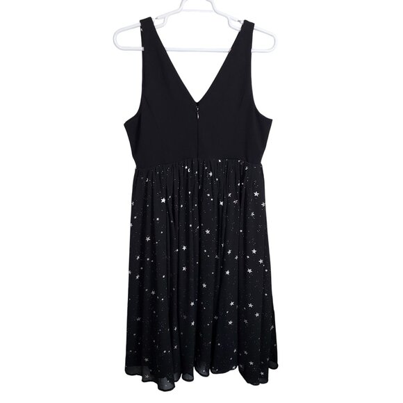 Torrid Size 20 Dress Long Midi Starry Chiffon Dark Princess Fairy Whimsigoth - Picture 3 of 10